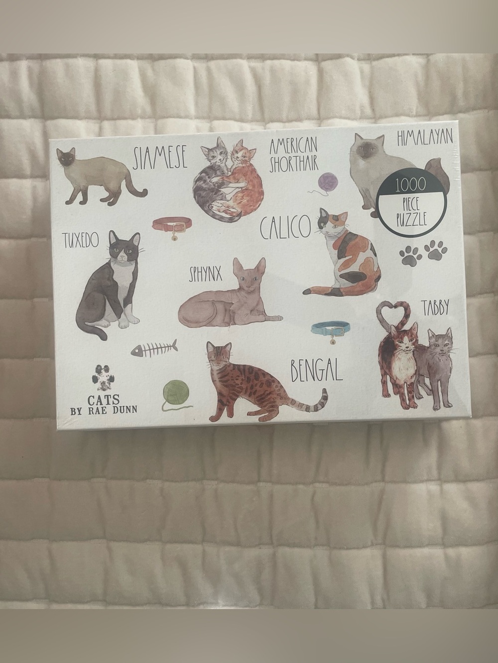 Rae Dun 1000-Piece Cats Puzzle